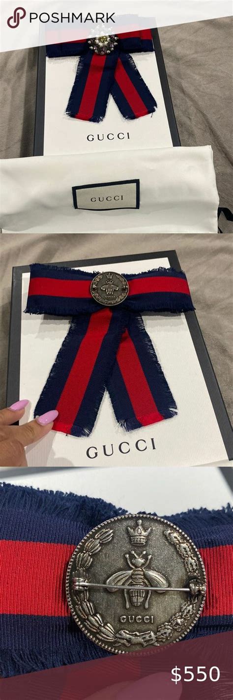 gucci bag with metal bow|Gucci bow brooch.